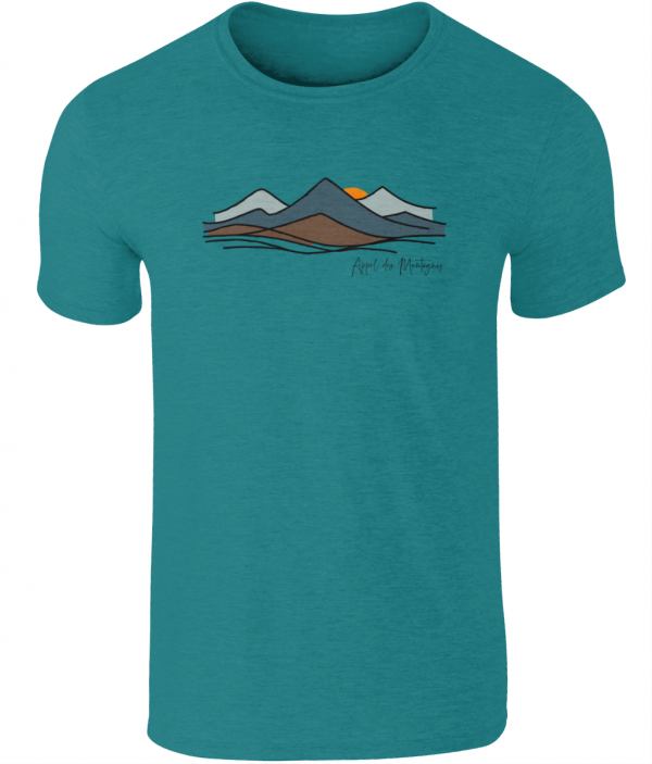 Call of the mountains Ringspun T-Shirt - Image 2