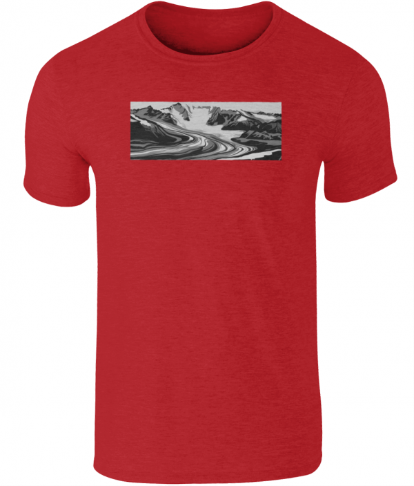 Glacier, SoftStyle® Ringspun T-Shirt - Image 3